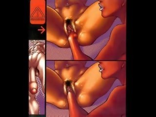 Medrasno hardcore velika prsi stripi