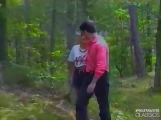 Privé klassiekers dp in de bos, gratis seks video- 45