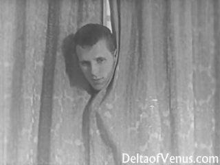 Vintažas porno 1950s vujaristas šūdas